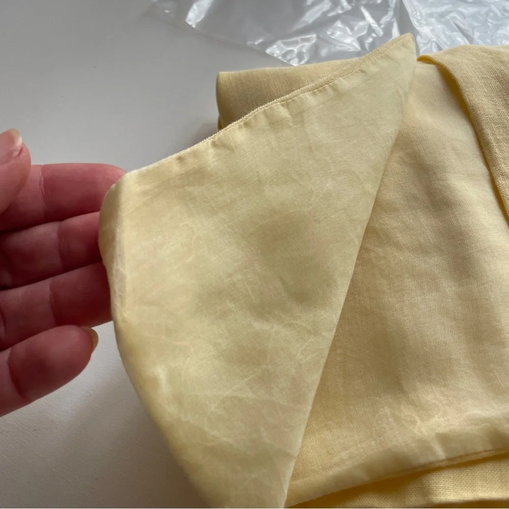 Vintage Youngland Baby Girl Swing Coat Jacket Yellow Heirloom Sz 12-18 Months
